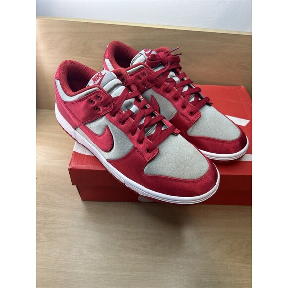 Size 12W/10.5M - Nike Dunk Low UNLV Satin main image 12